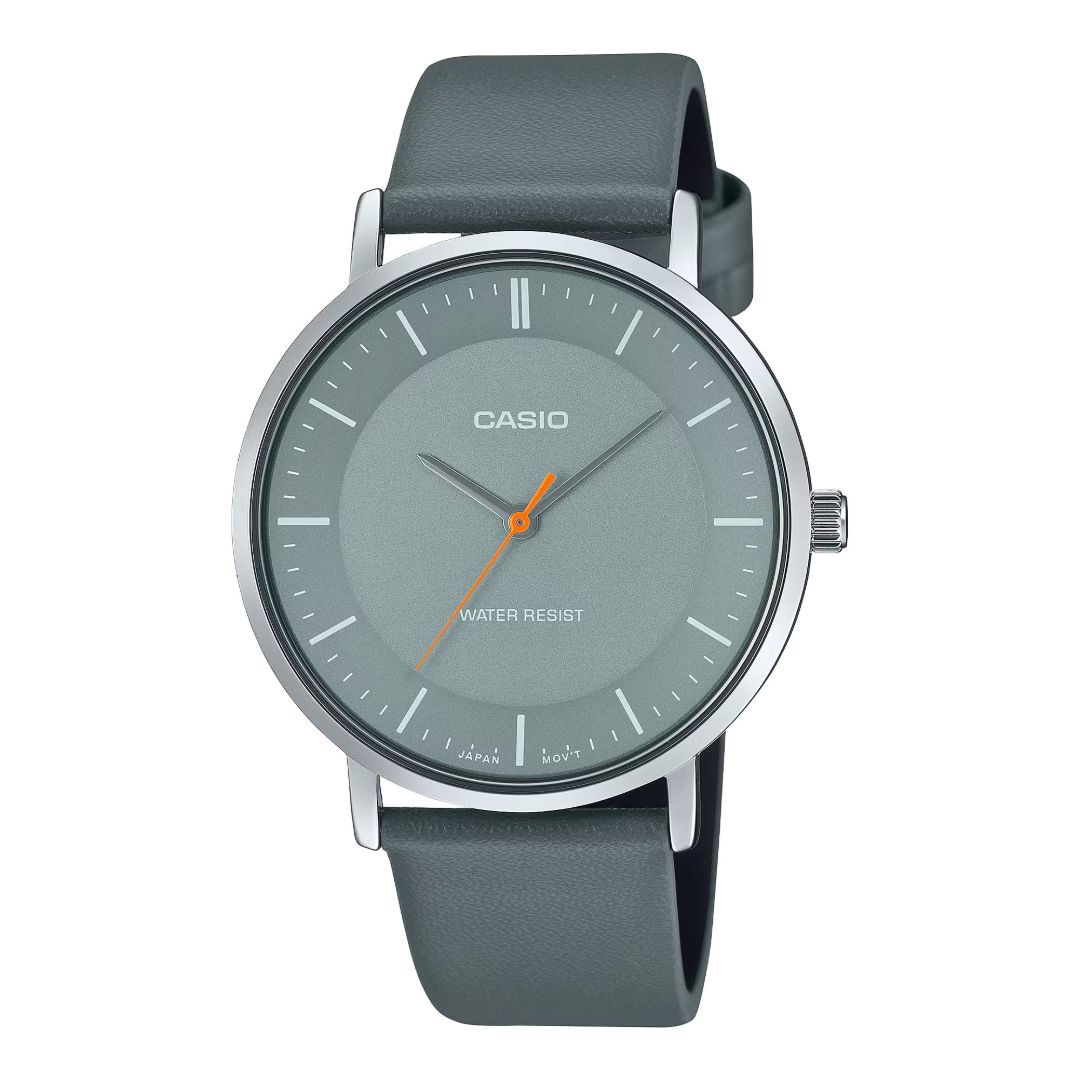 Casio Casual Men's Leather Analog