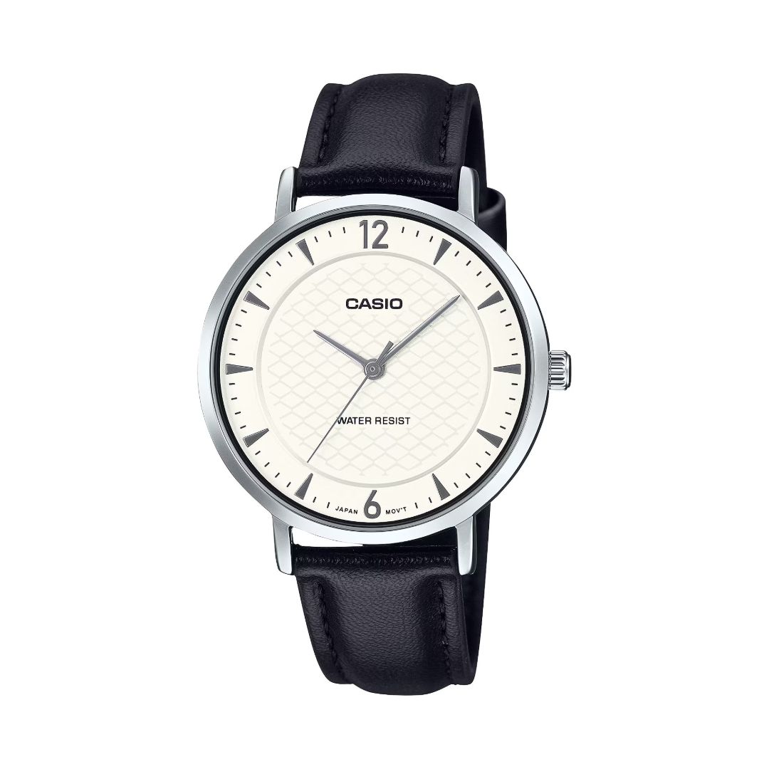 Casio Casual Ladies Leather Analog